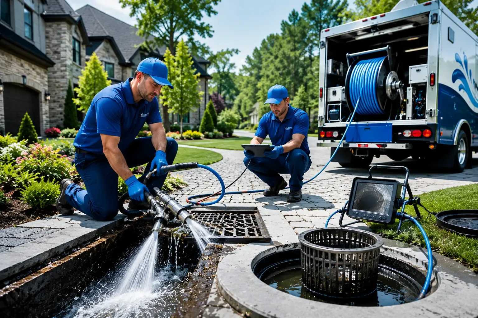Local outdoor drain cleaning professionals in Lone Jack, MO